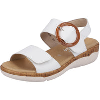 Load image into Gallery viewer, Owana White Sandals
