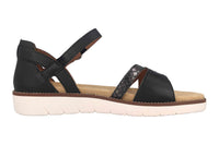 Load image into Gallery viewer, Cruz Black Sandals
