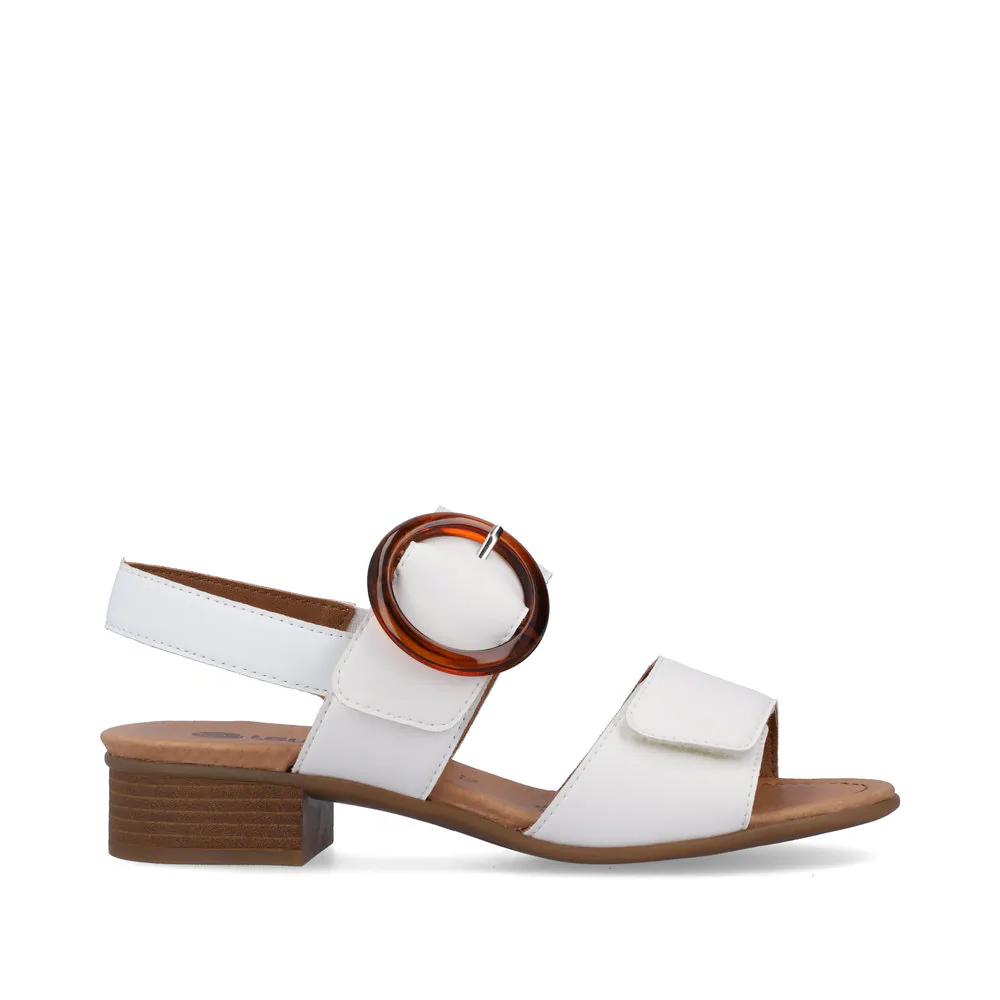 Antigua  White Sandals