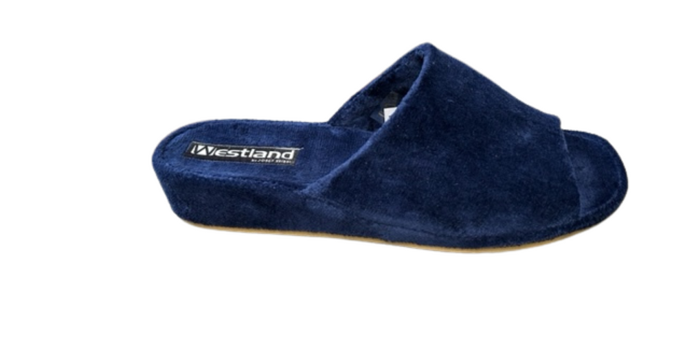 Bologna Blue Slippers