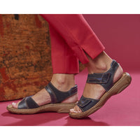Load image into Gallery viewer, Debra 19  Denim Sandal
