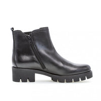 Load image into Gallery viewer, Bodo Black Smooth Leather Ankle Boots
