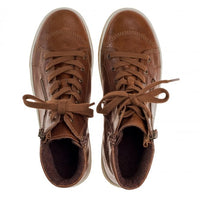 Load image into Gallery viewer, Bulner Copper Hi Top Trainers
