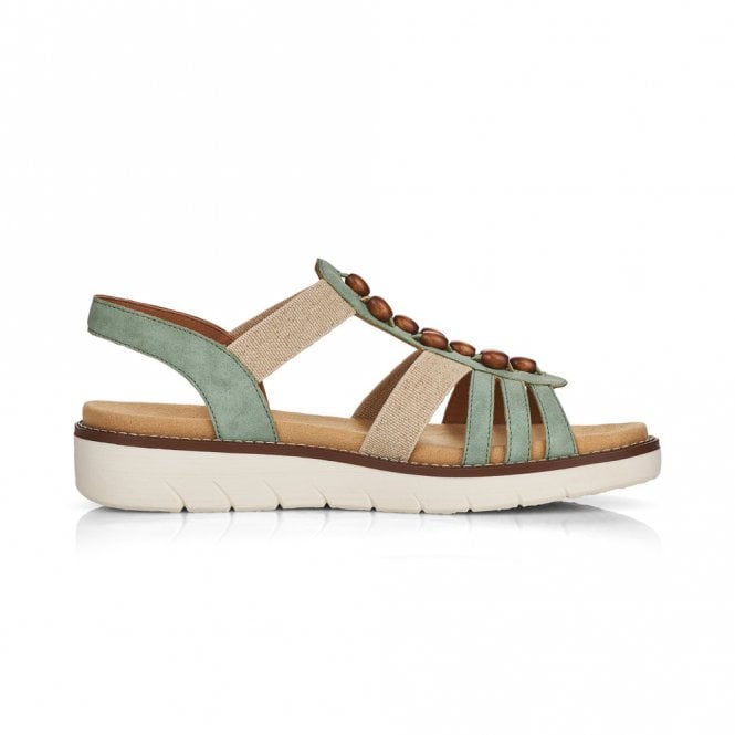 Orphelia Mint Slip on Sandals