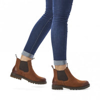 Load image into Gallery viewer, Iowa Brown Ankle Boots
