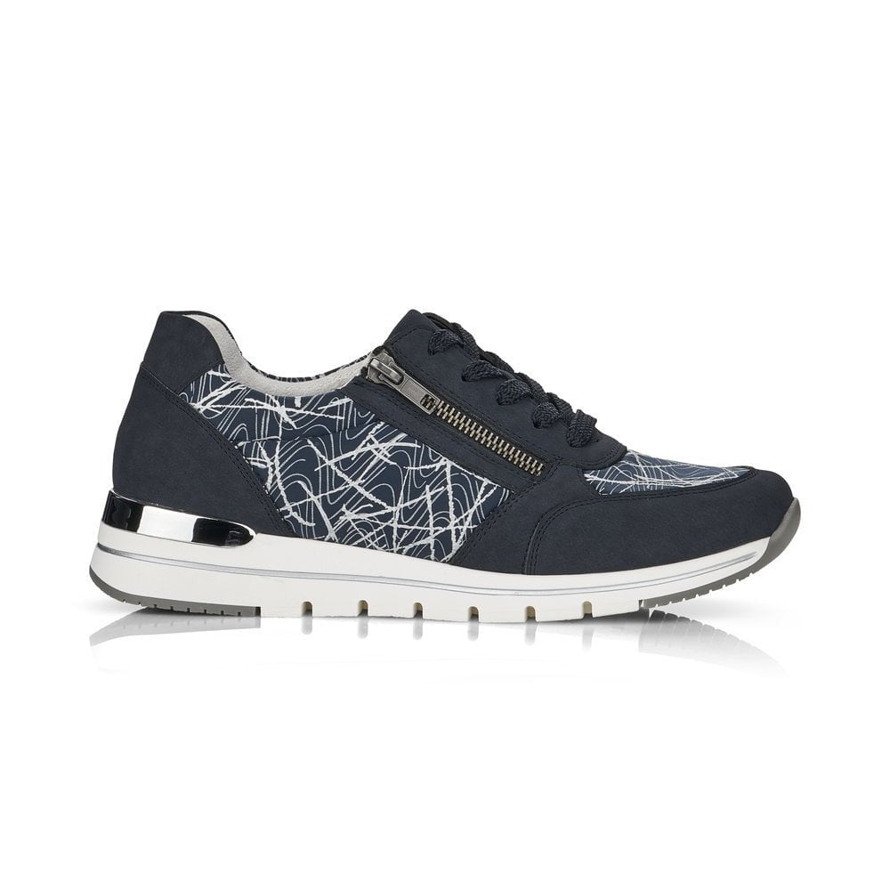 Emma Blue Lace Up Shoes