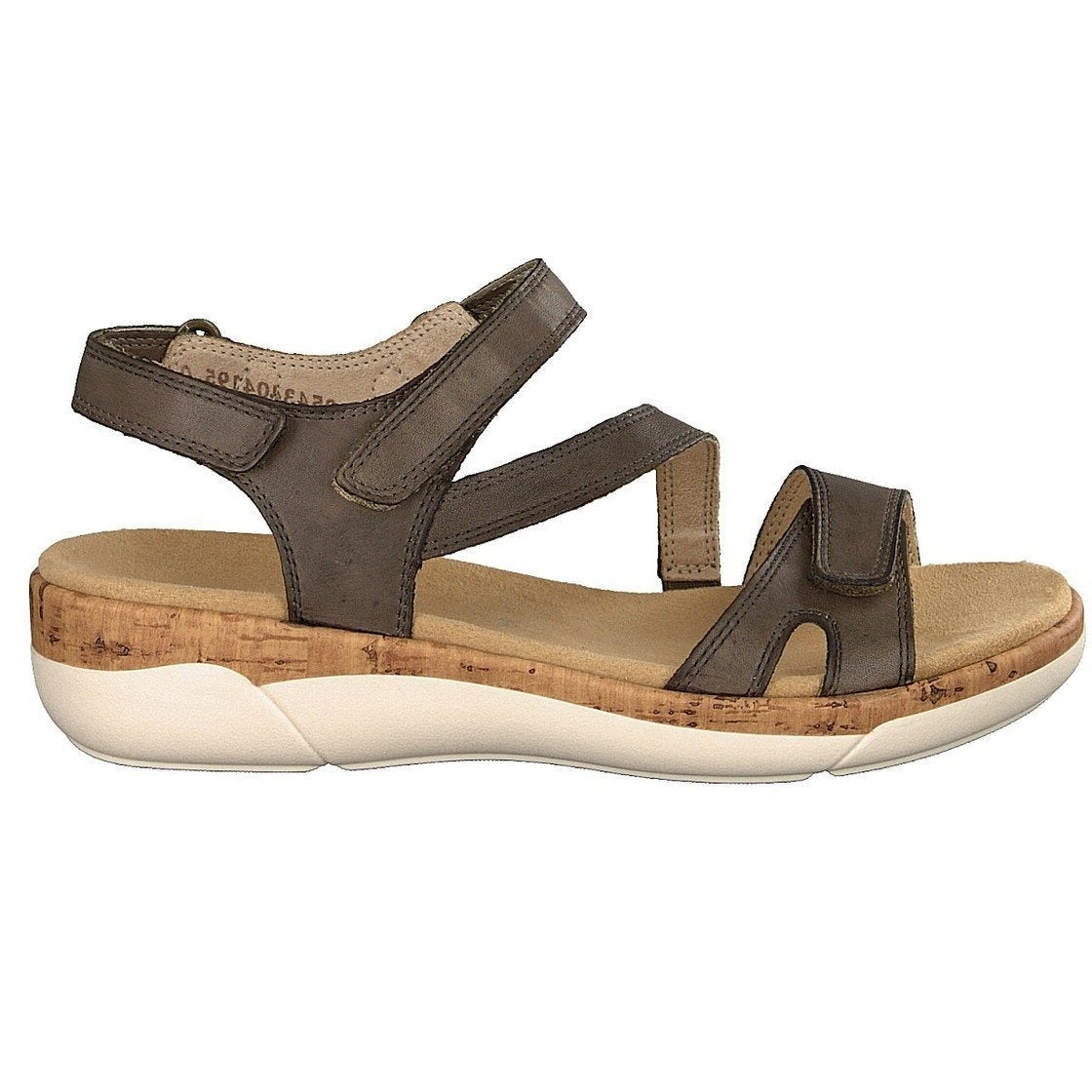 Omara Green Wedge Sandals