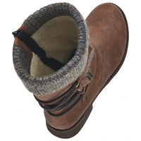 Load image into Gallery viewer, Alexa Brown Mid Calf Boots
