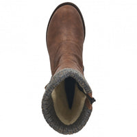 Load image into Gallery viewer, Alexa Brown Mid Calf Boots
